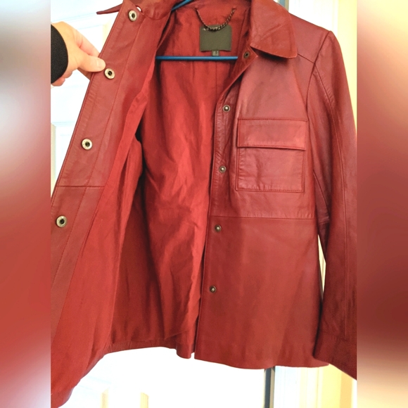NWOT leather jacket - Muubaa - size 4 impeccable condition - Picture 7 of 13